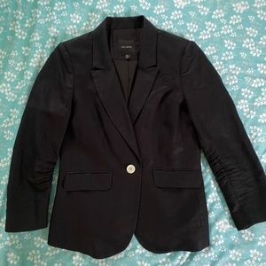 The Limited Black Three Quarter Sleeve Blazer - Size S